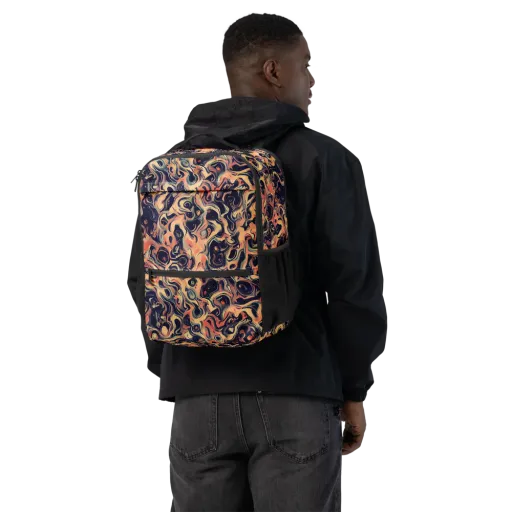 Navy Inferno on a Utility Backpack