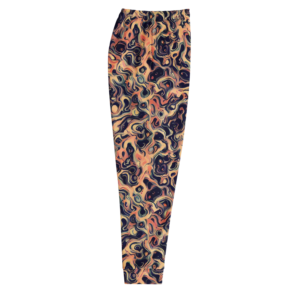 Navy Inferno on Men's Joggers — Right