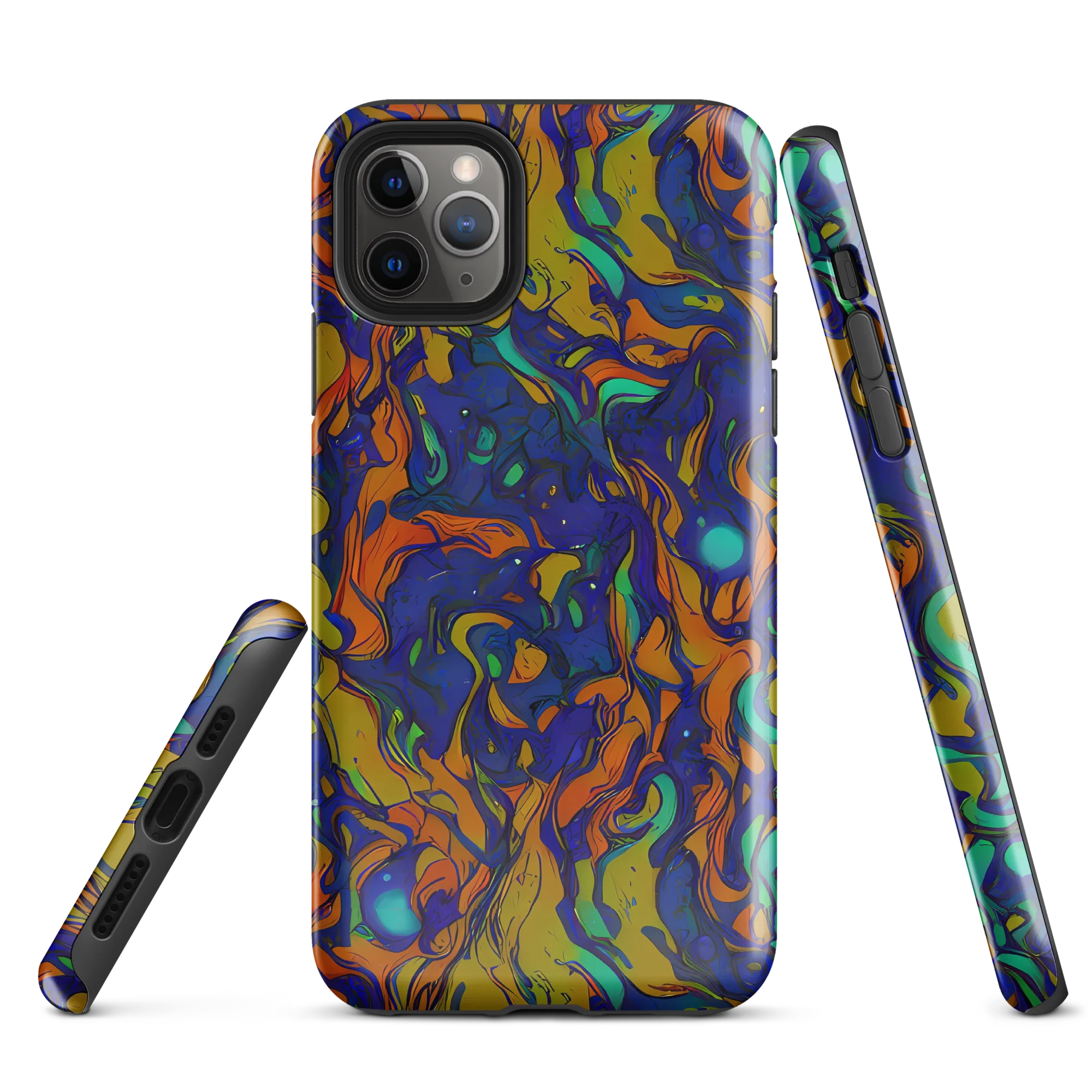 Tangerine Voltage on Tough Case for iPhone® — Front