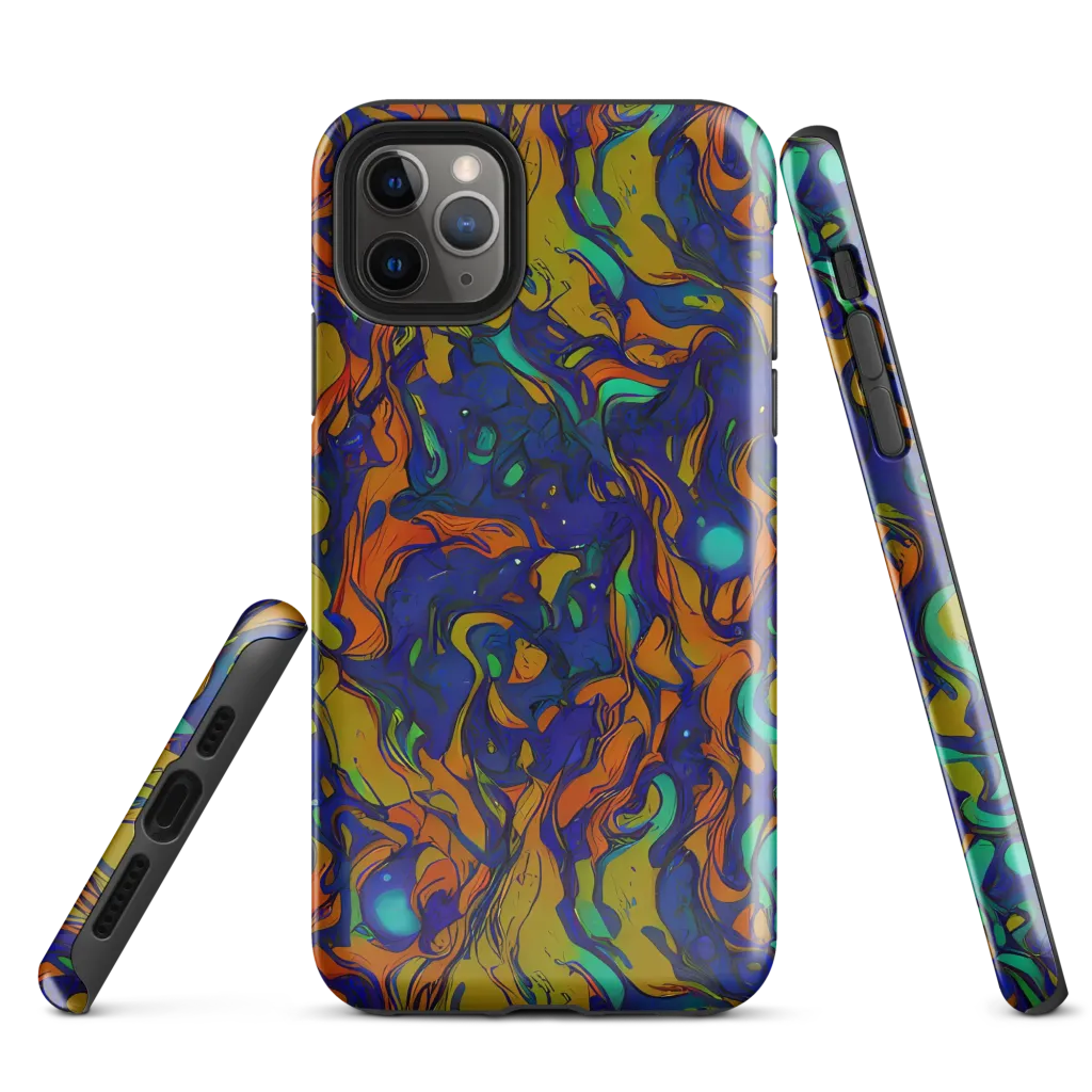 Tangerine Voltage on Tough Case for iPhone® — Front