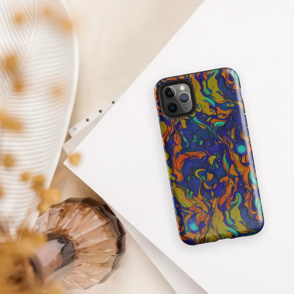 Tangerine Voltage on Tough Case for iPhone® — Front