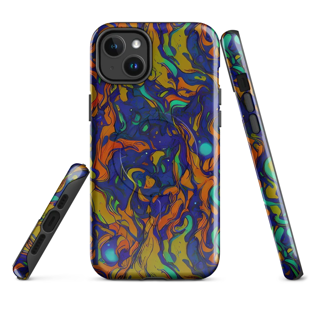 Tangerine Voltage on MagSafe Tough Case for iPhone® — Front