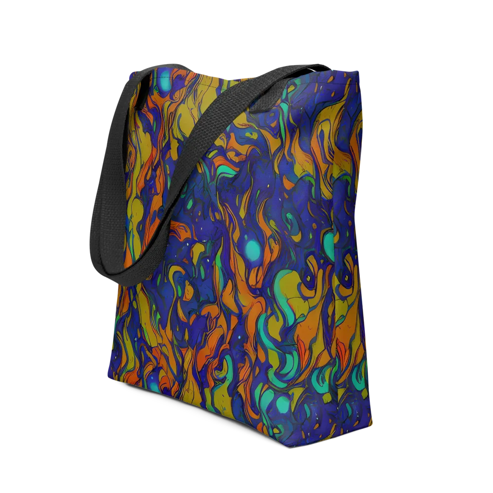 Tangerine Voltage on Tote Bag — Front