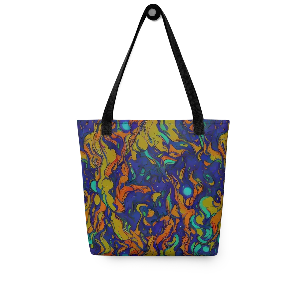 Tangerine Voltage on Tote Bag — Front