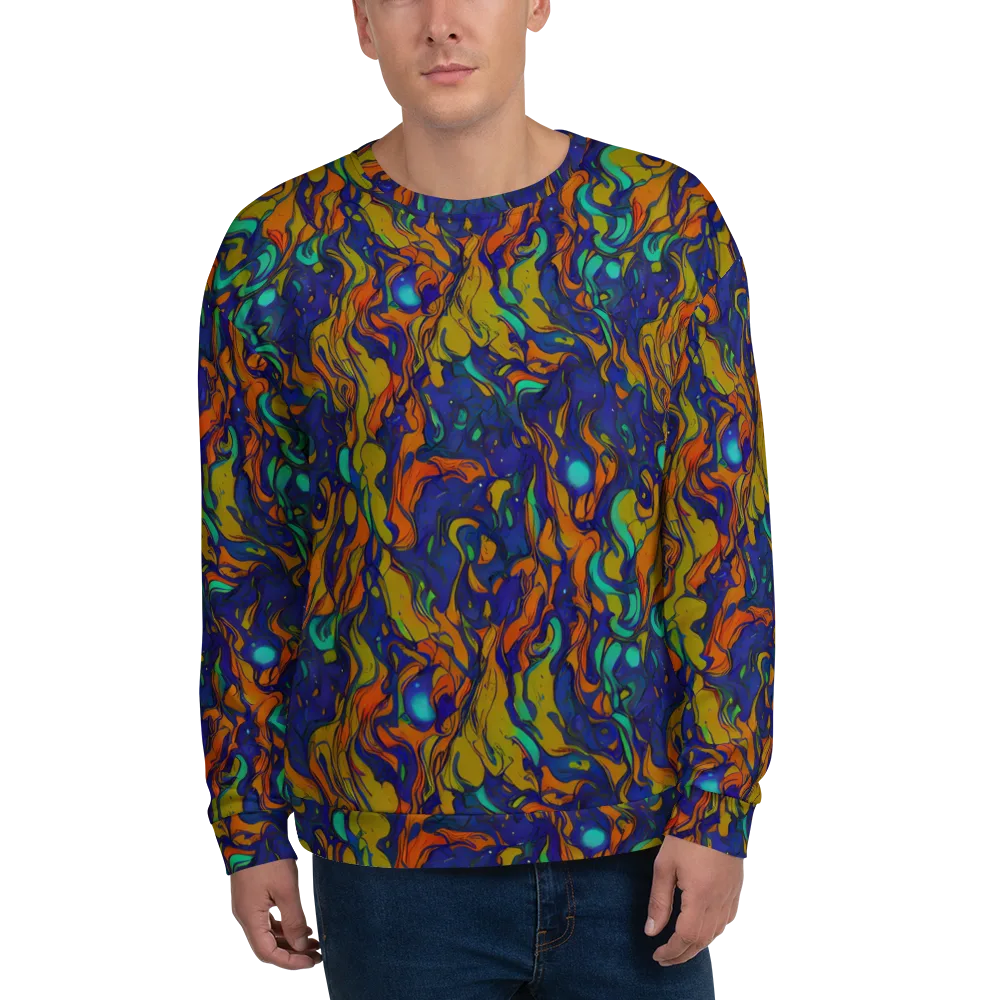 Tangerine Voltage on Sweatshirt — Front