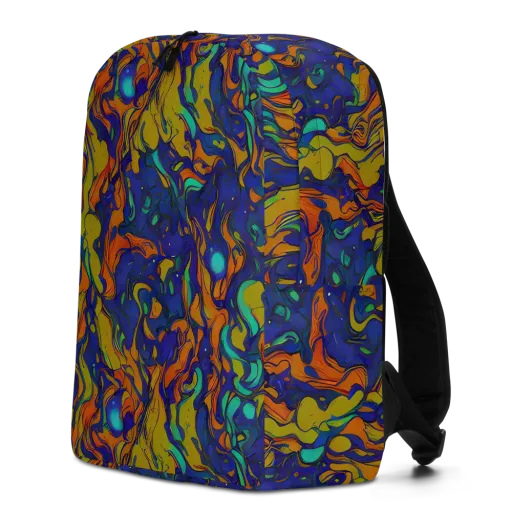 Tangerine Voltage on a Minimalist Backpack