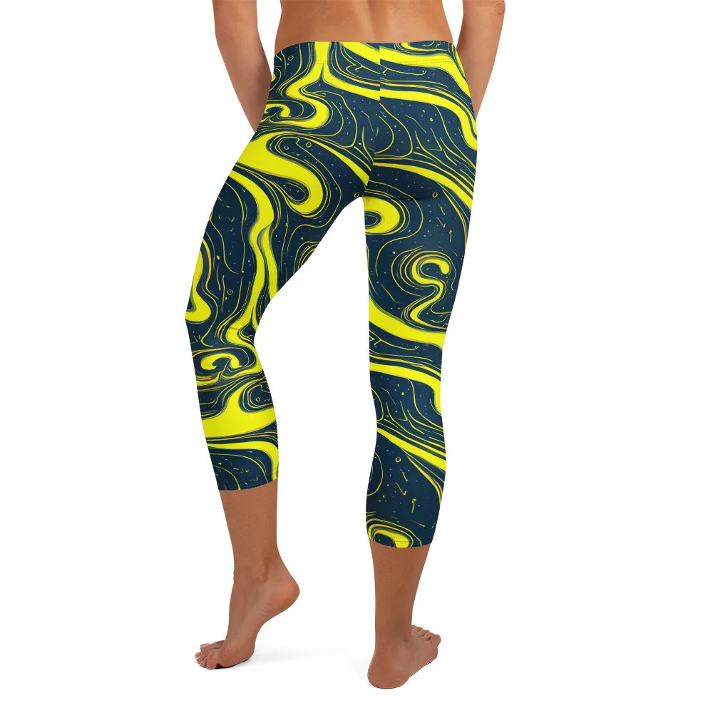 Nightstream on Capri Leggings — Back