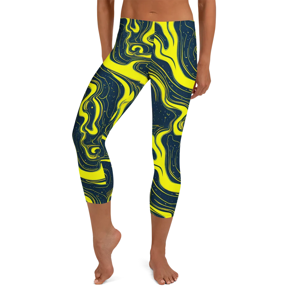 Nightstream on Capri Leggings — Front