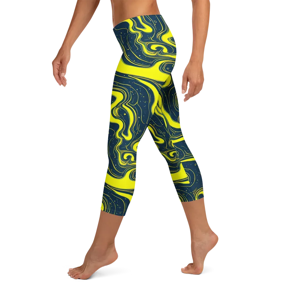 Nightstream on Capri Leggings — Left