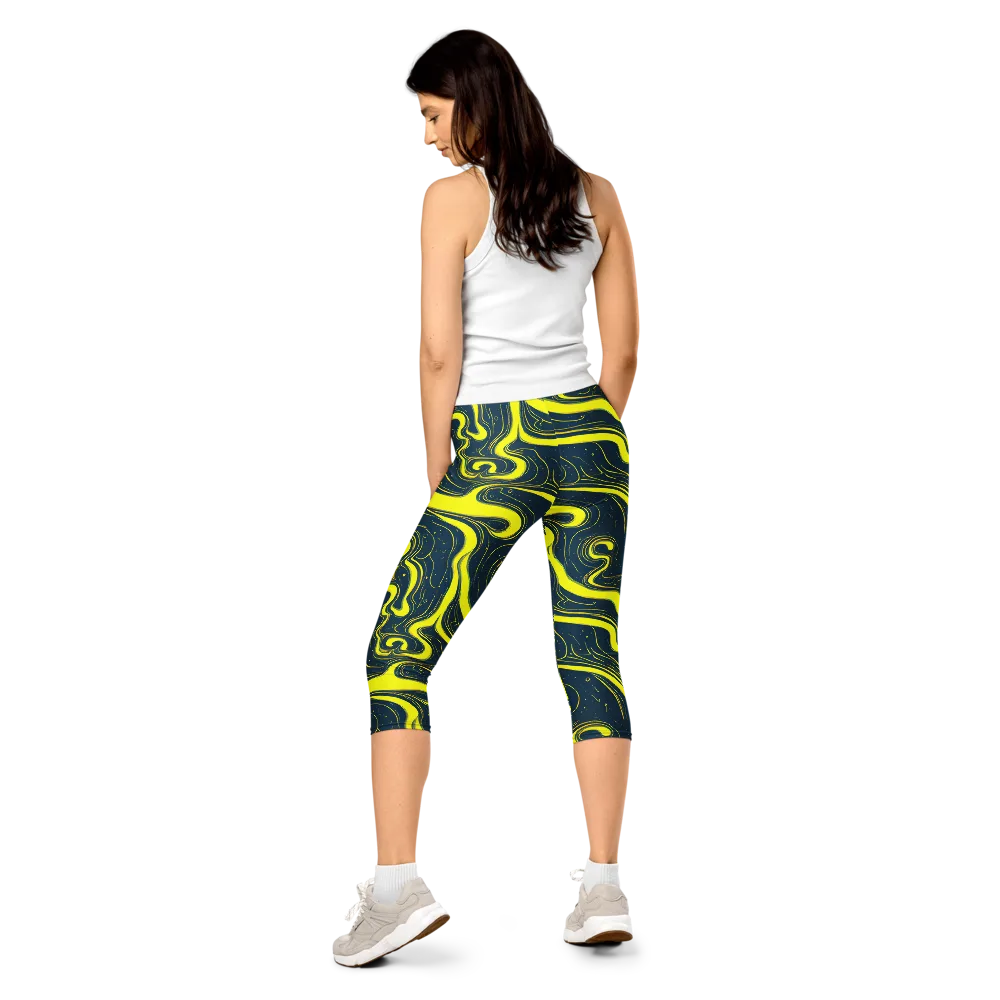 Nightstream on Capri Leggings — Back