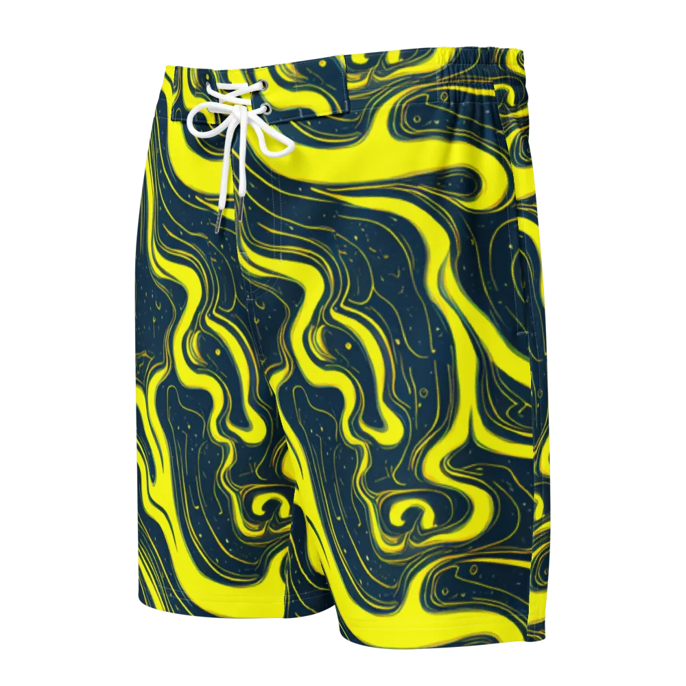Nightstream on Men's Board Shorts — Front