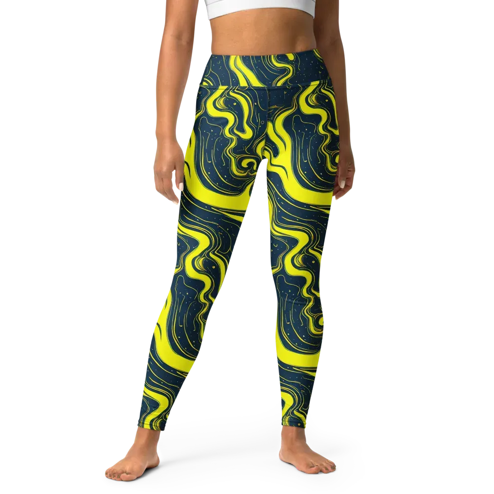 Nightstream on Yoga Leggings — Front