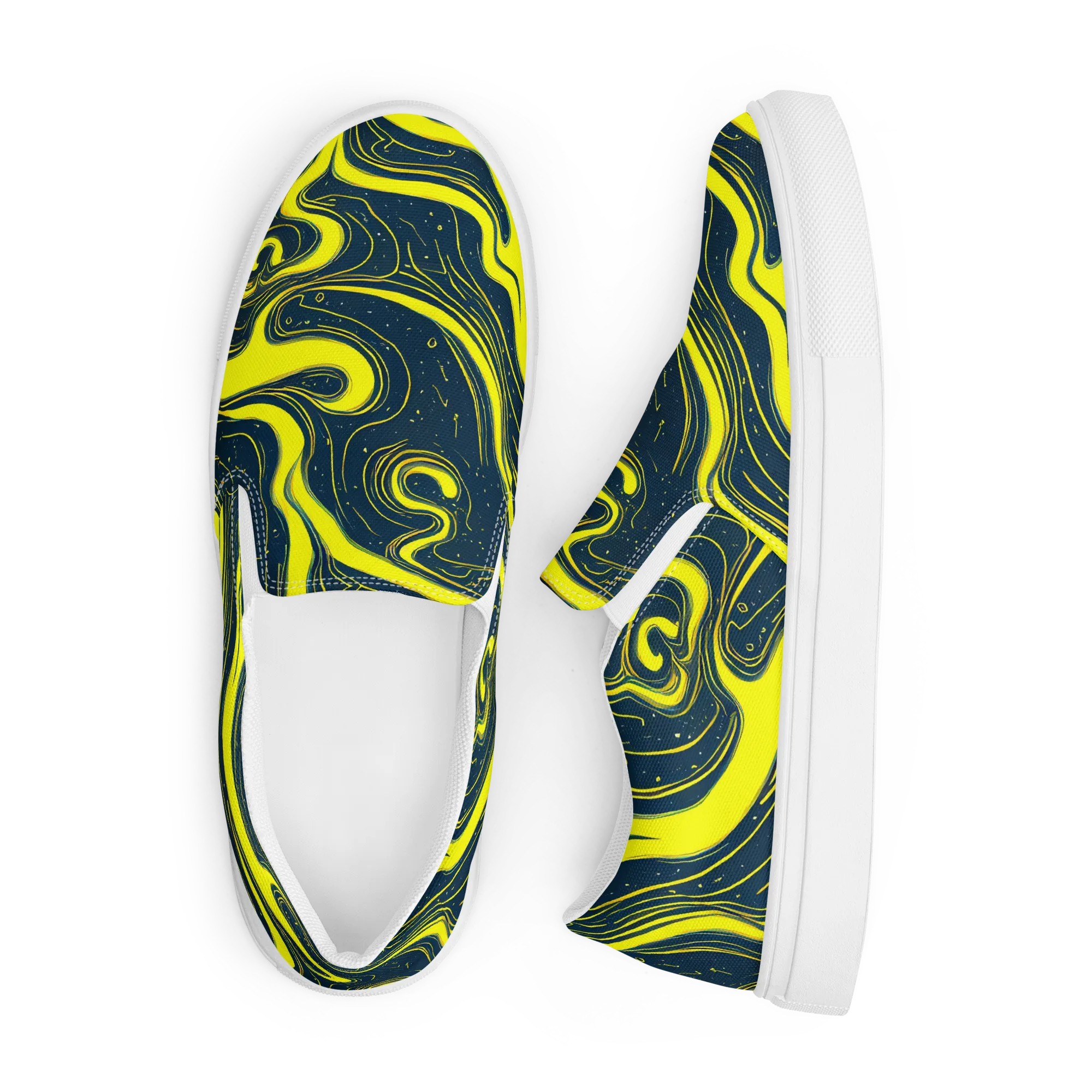 Nightstream on Men's Slip-On Canvas Shoes — Front