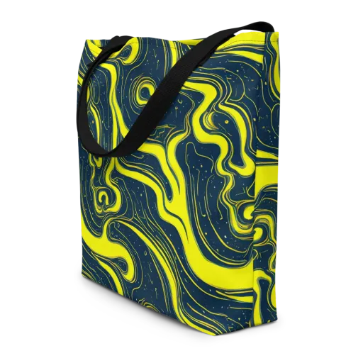 Nightstream on a Large Tote Bag W/ Pocket