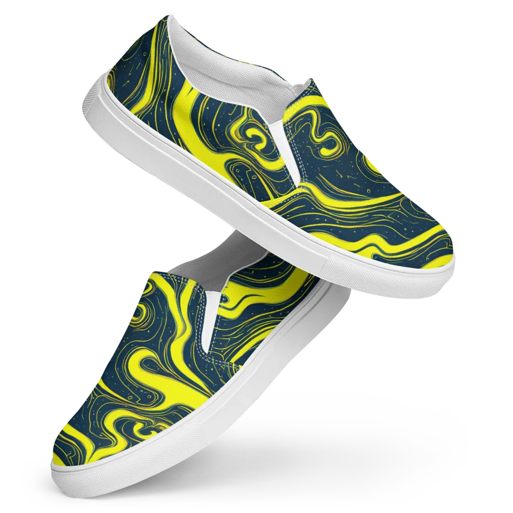 Nightstream on Women's Slip-On Canvas Shoes — Front