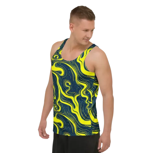 Nightstream on a Men's Tank Top