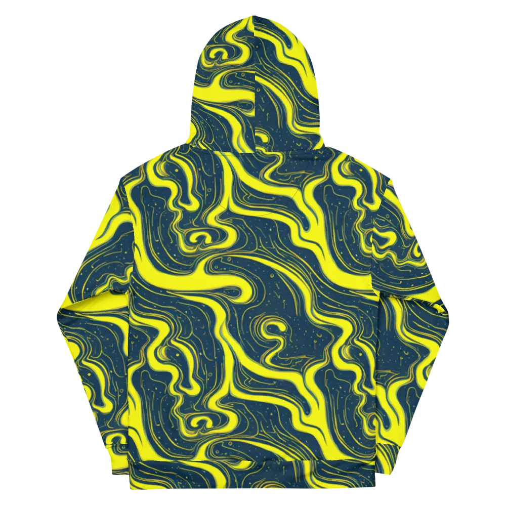 Nightstream on Cotton Hoodie — Back
