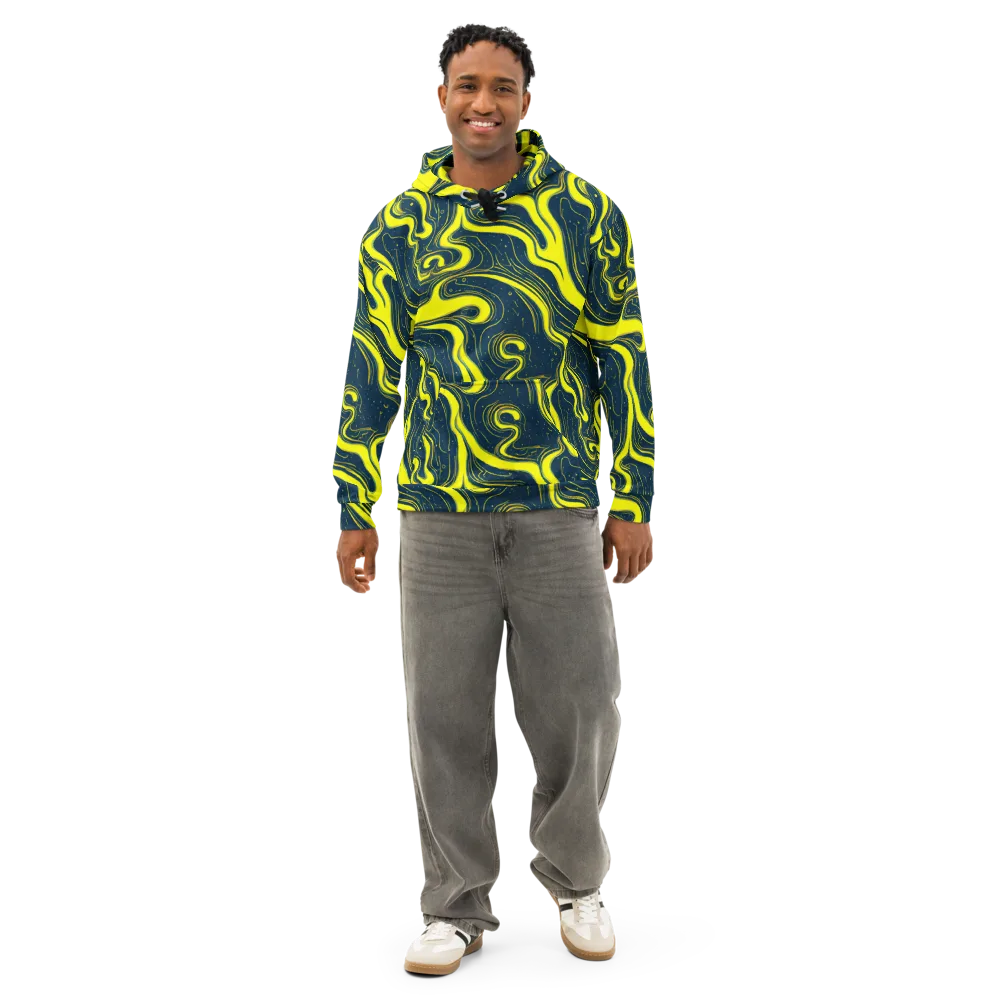 Nightstream on Cotton Hoodie — Front