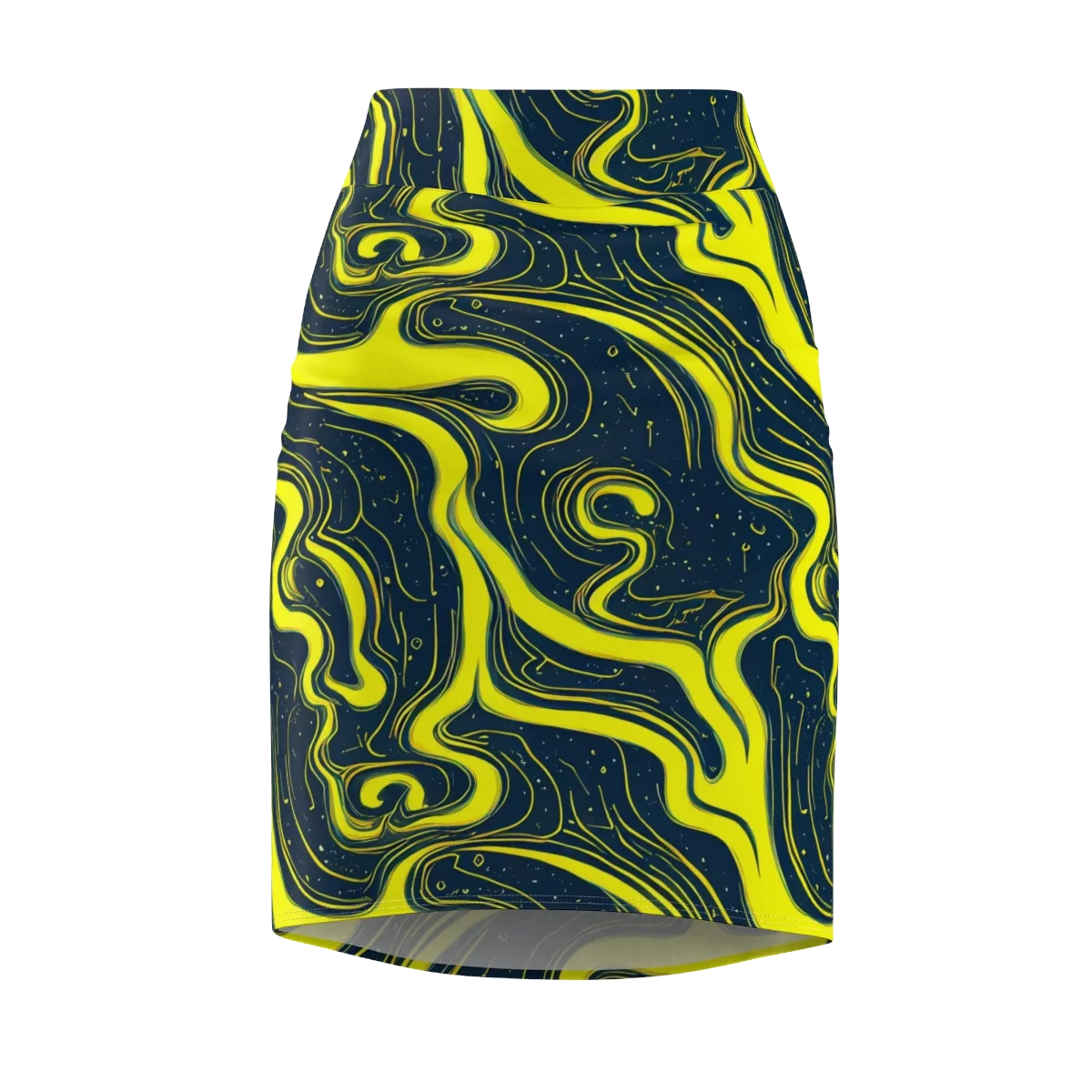 Nightstream on Pencil Skirt — Front