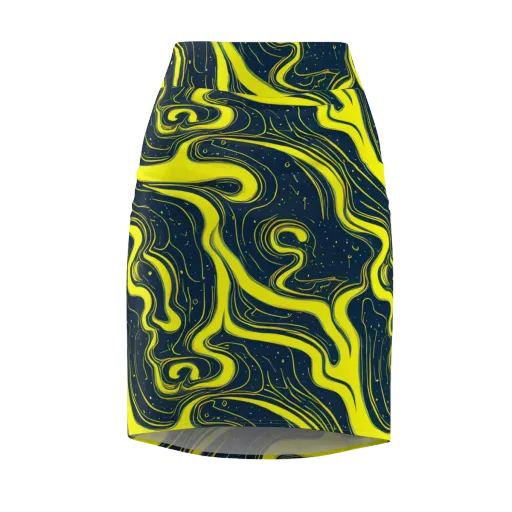 Nightstream on a Pencil Skirt