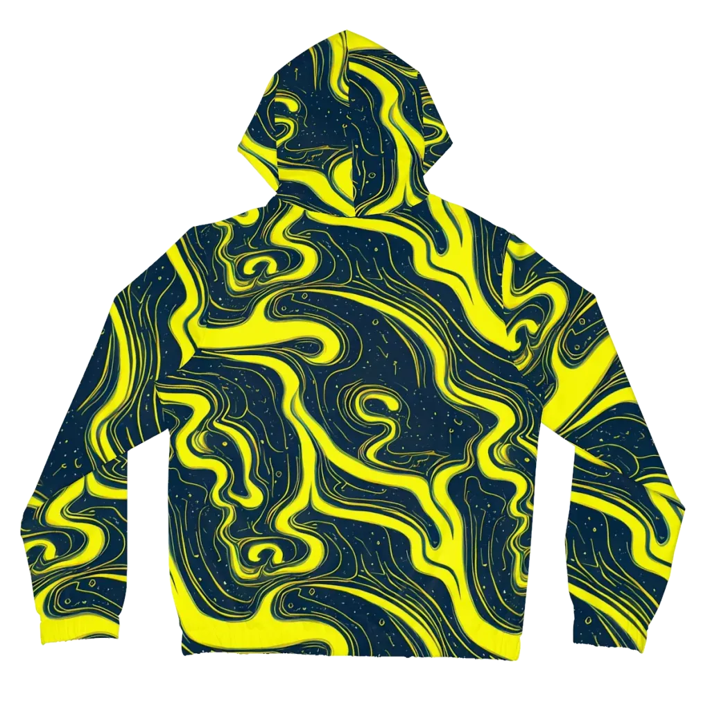 Nightstream on Women's Full-Zip Hoodie — Back