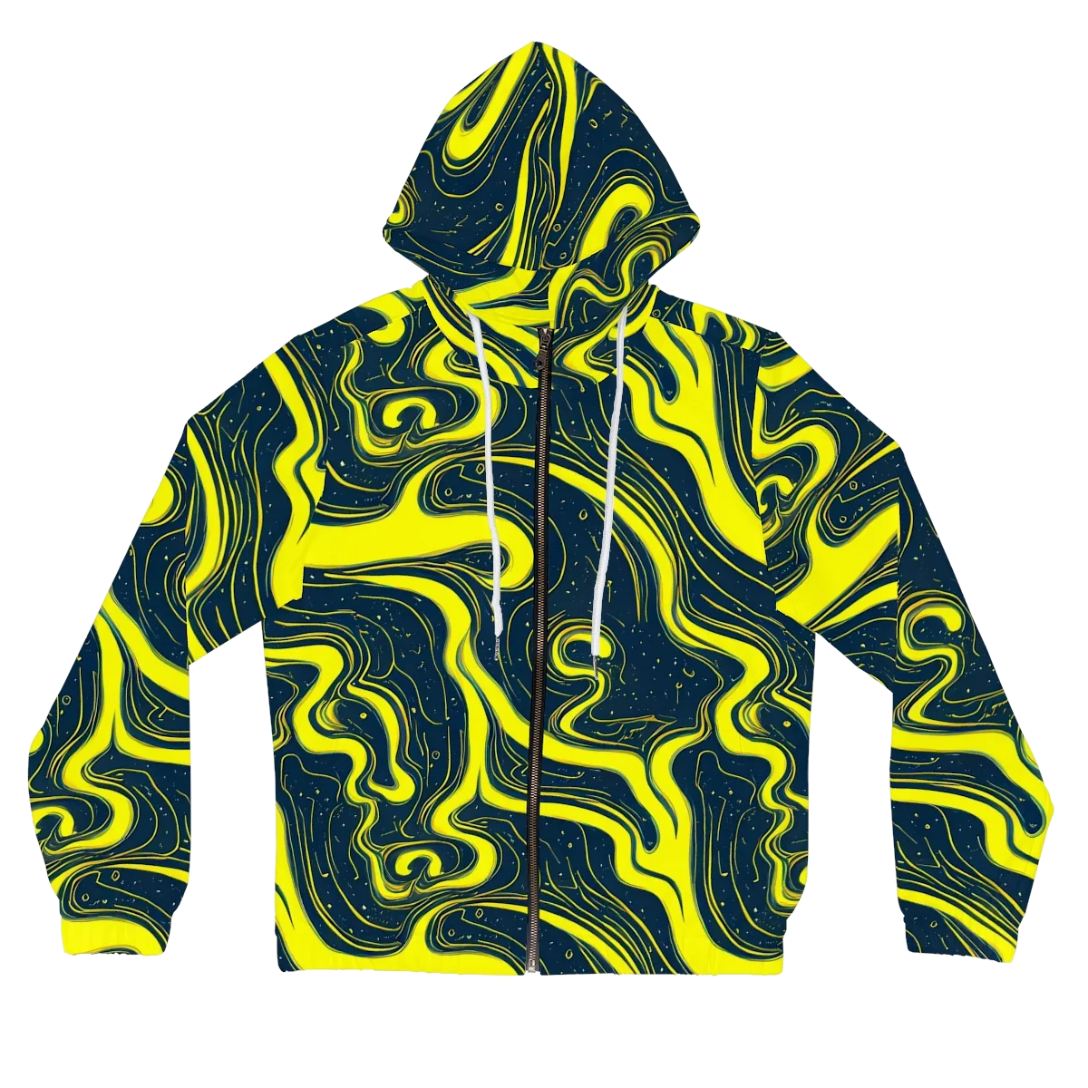 Nightstream on Women's Full-Zip Hoodie — Front