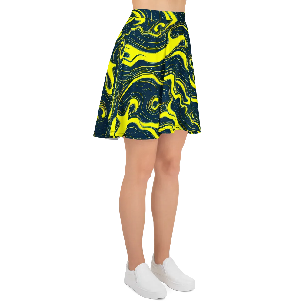 Nightstream on Skater Skirt — Right