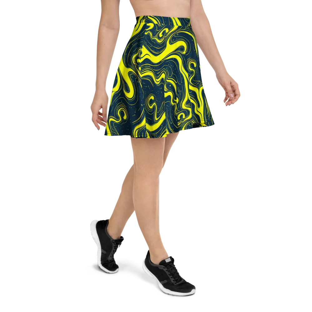 Nightstream on Skater Skirt — Right