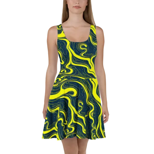 Nightstream on a Skater Dress