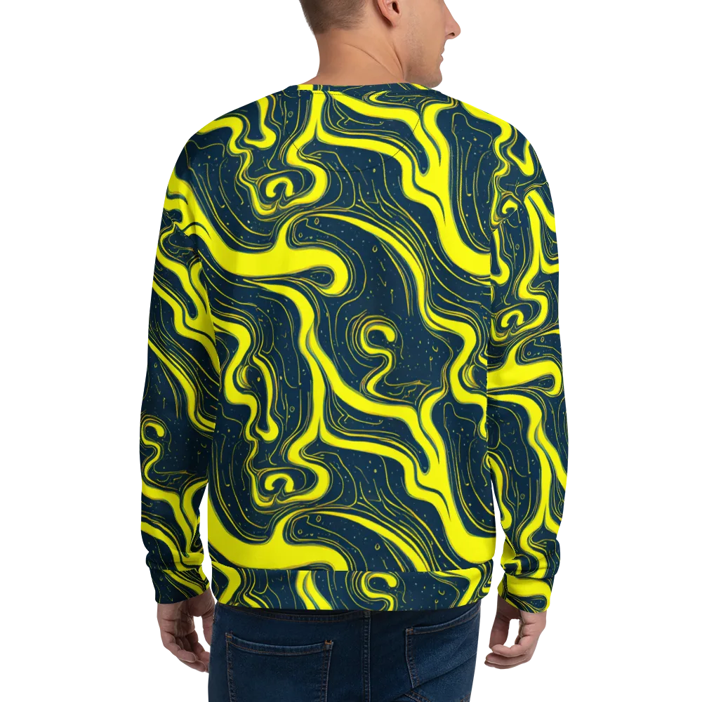 Nightstream on Sweatshirt — Back