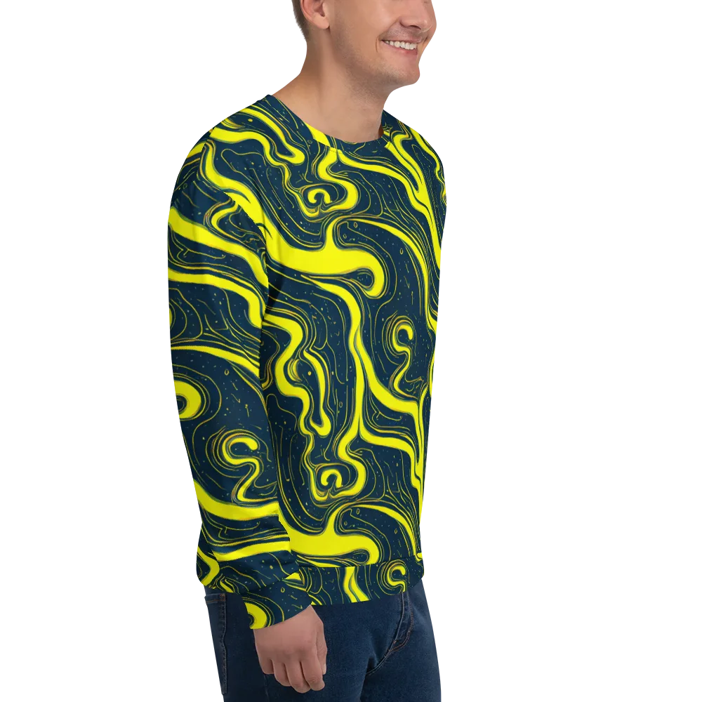 Nightstream on Sweatshirt — Right Front
