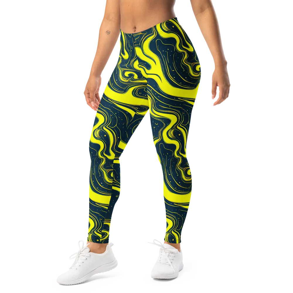 Nightstream on Leggings — Left Front