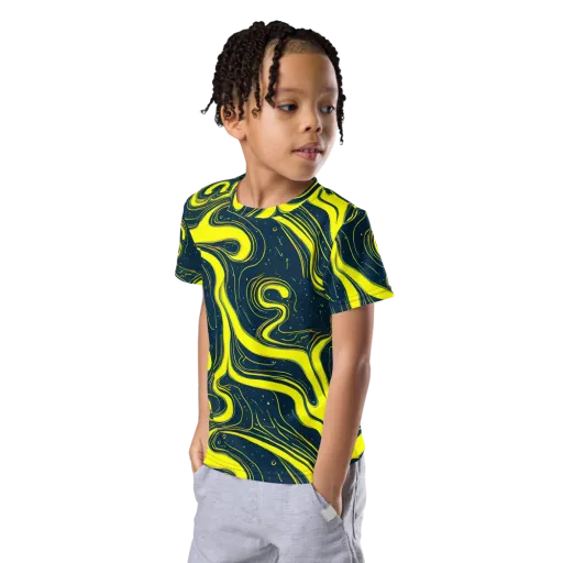 Nightstream on a Kids Crew Neck T-Shirt