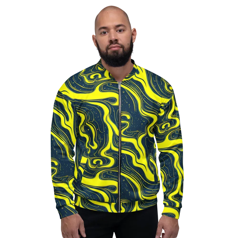 Nightstream on Bomber Jacket — Front