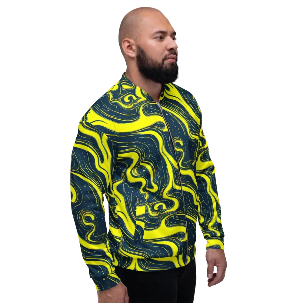Nightstream on Bomber Jacket — Right