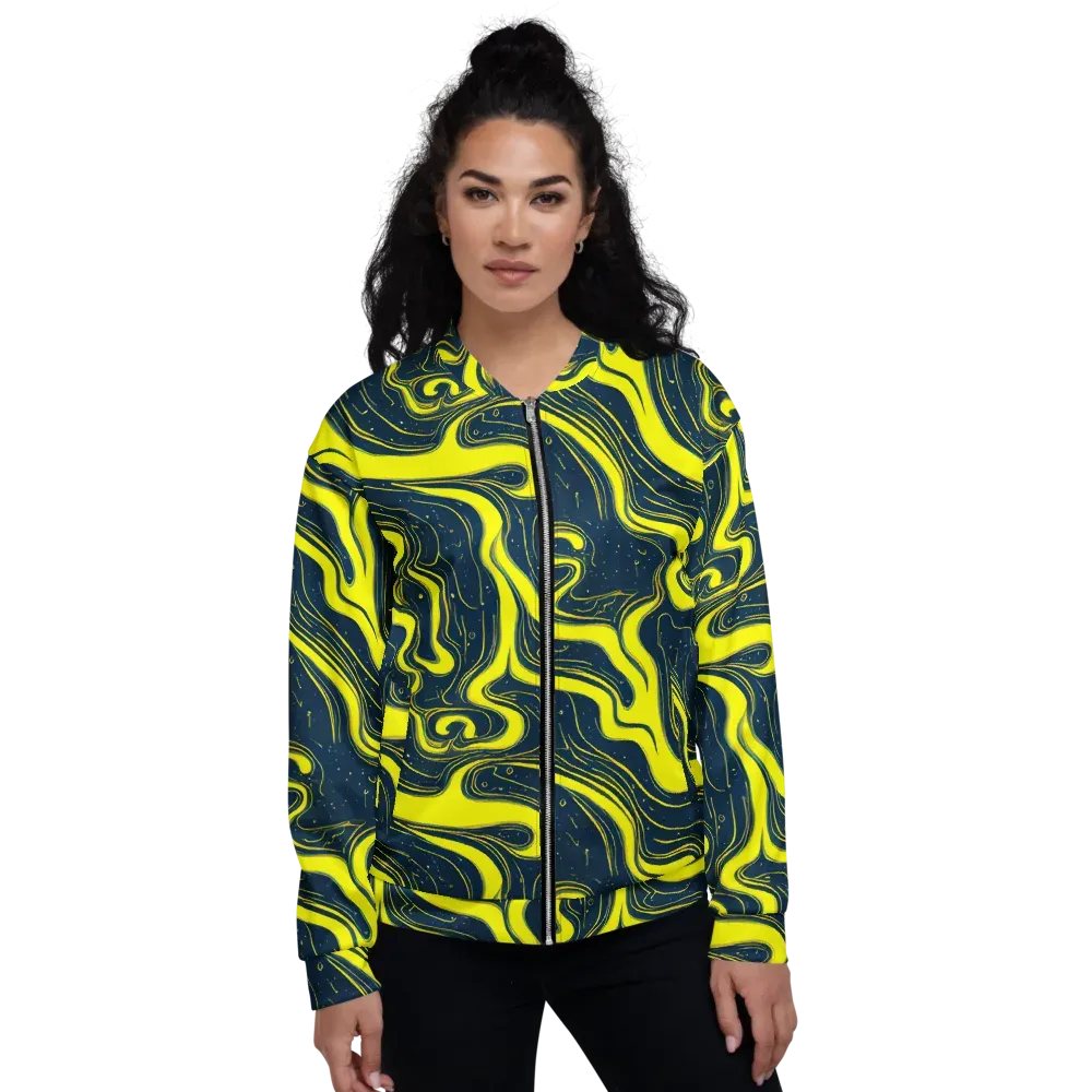 Nightstream on Bomber Jacket — Front
