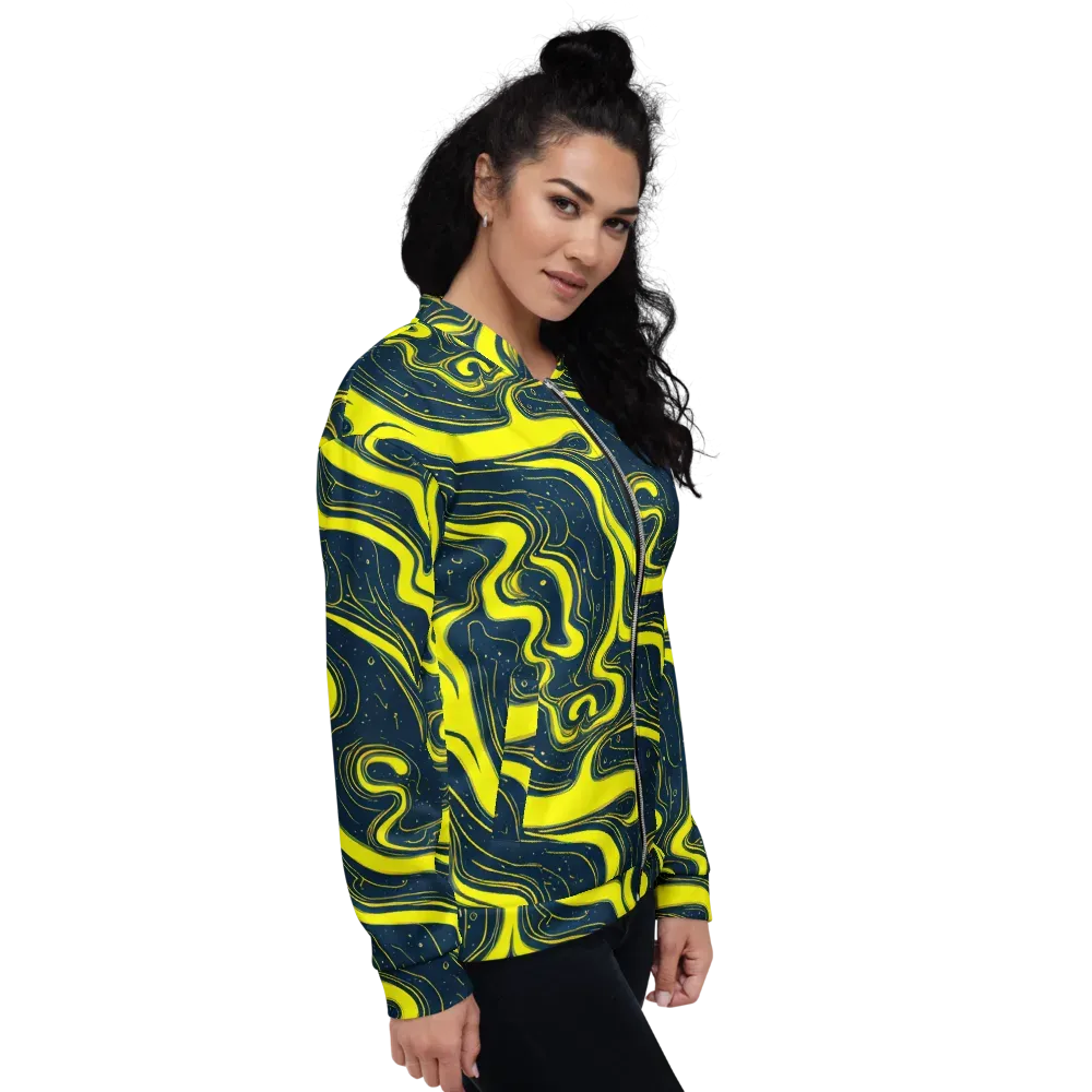 Nightstream on Bomber Jacket — Right