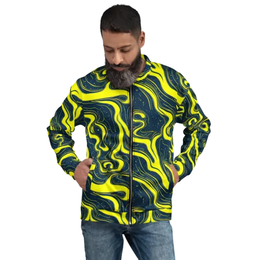 Nightstream on a Bomber Jacket