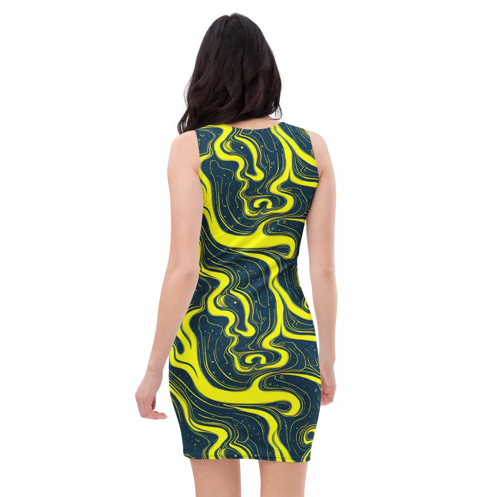 Nightstream on Bodycon Dress — Back