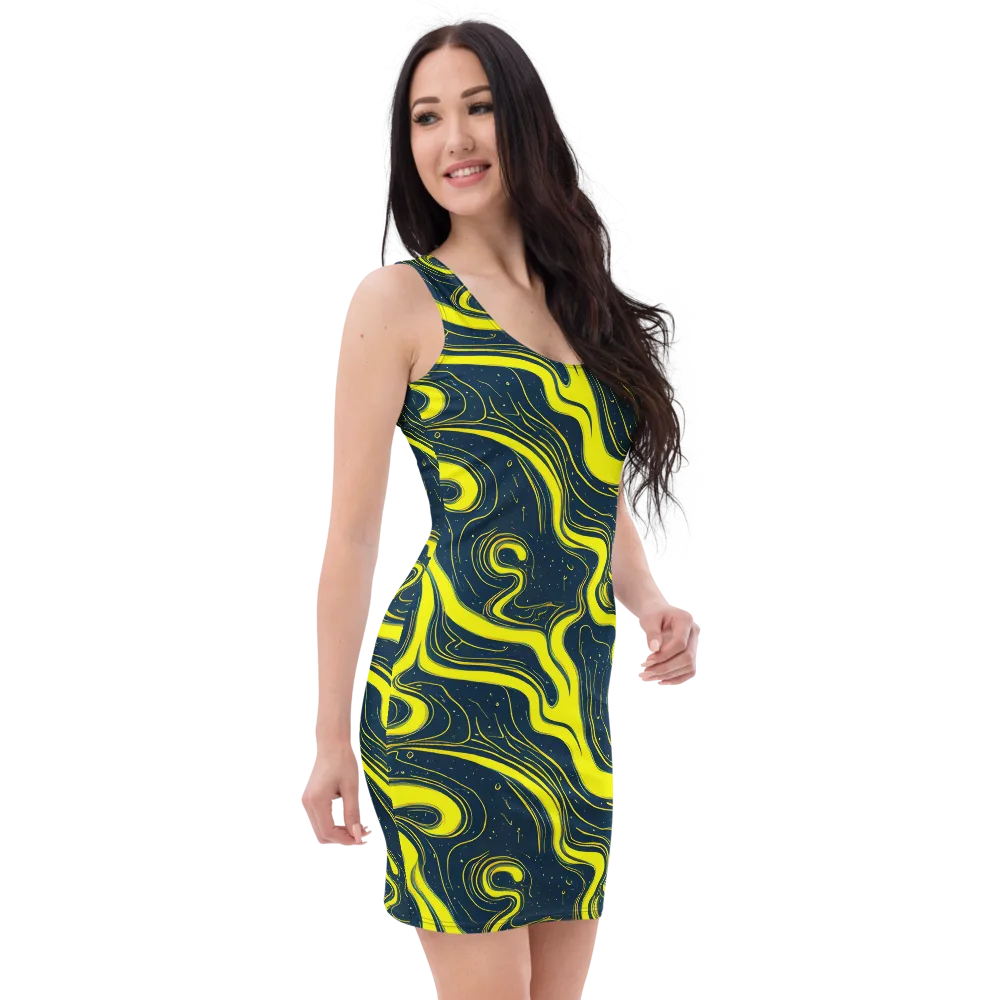 Nightstream on Bodycon Dress — Right Front