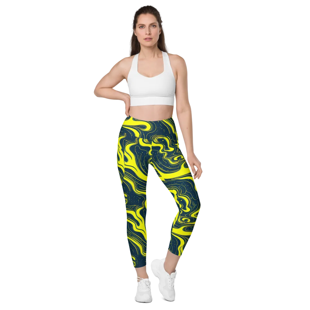 Nightstream on Leggings with Pockets — Front