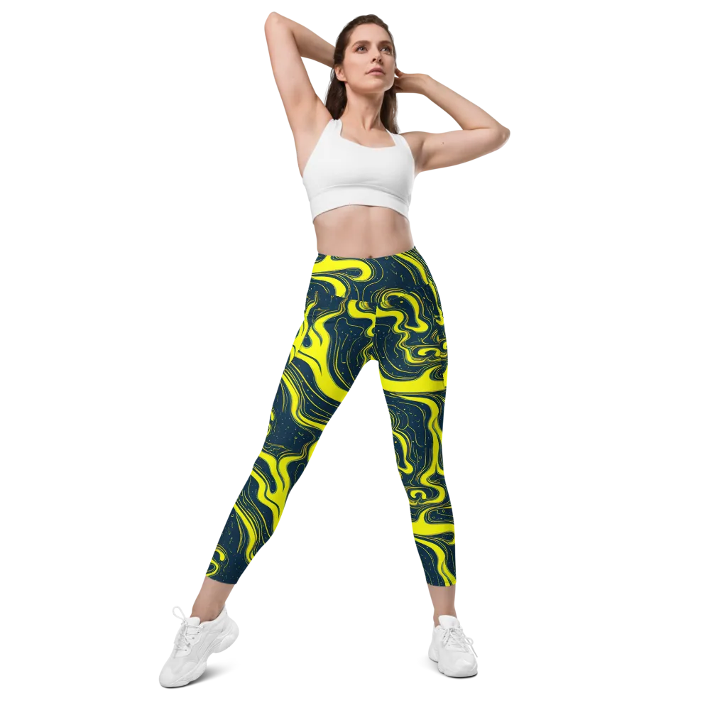 Nightstream on Leggings with Pockets — Front