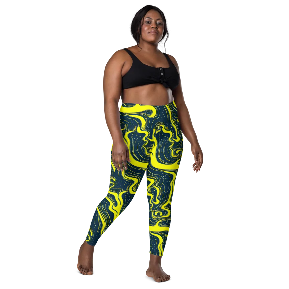 Nightstream on Leggings with Pockets — Front