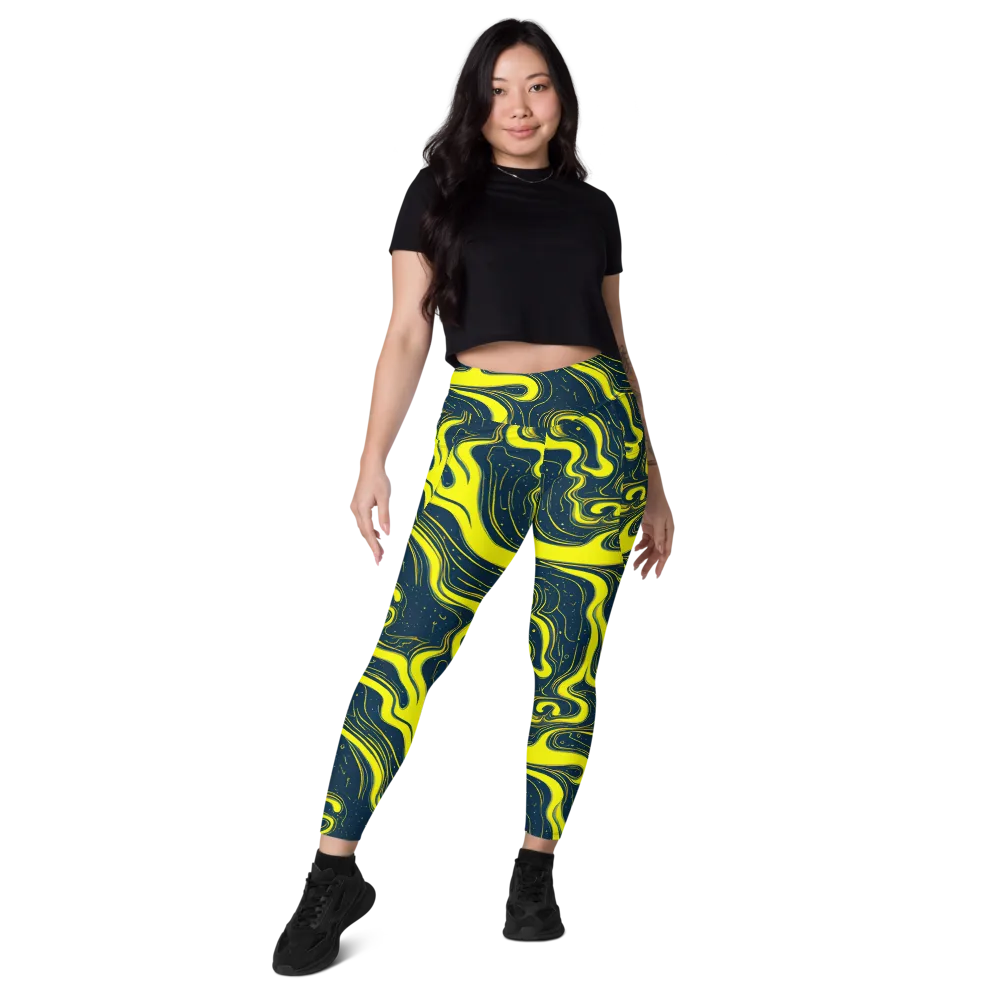 Nightstream on Leggings with Pockets — Front