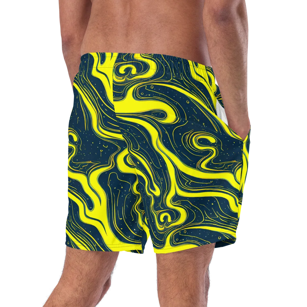 Nightstream on Swim Trunks — Right Back
