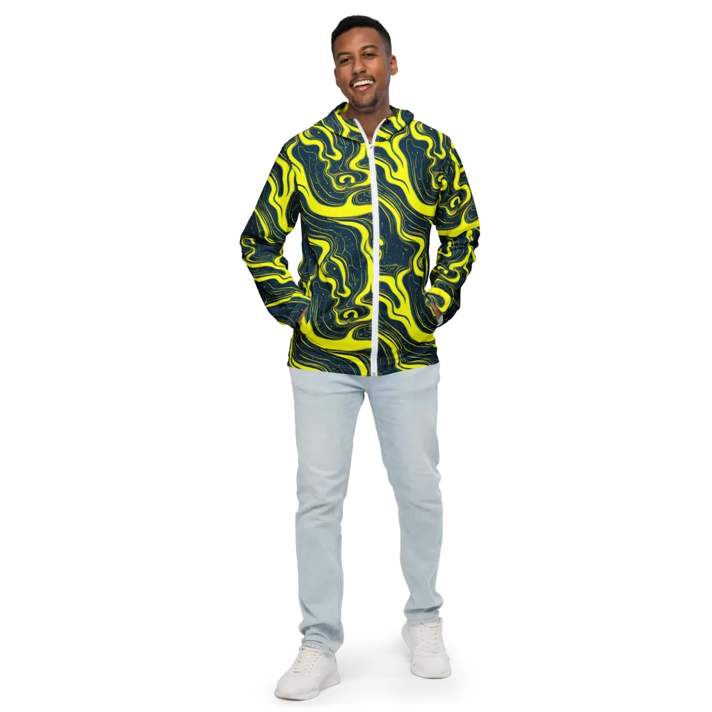 Nightstream on Men's Windbreaker — Front