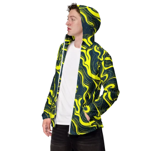 Nightstream on a Men's Windbreaker