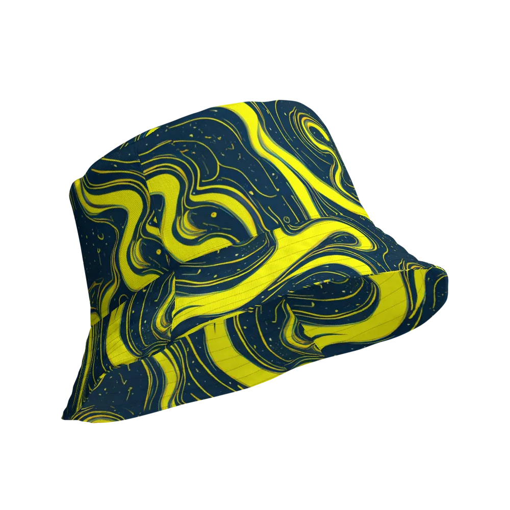 Nightstream on Reversible Bucket Hat — Product details Outside