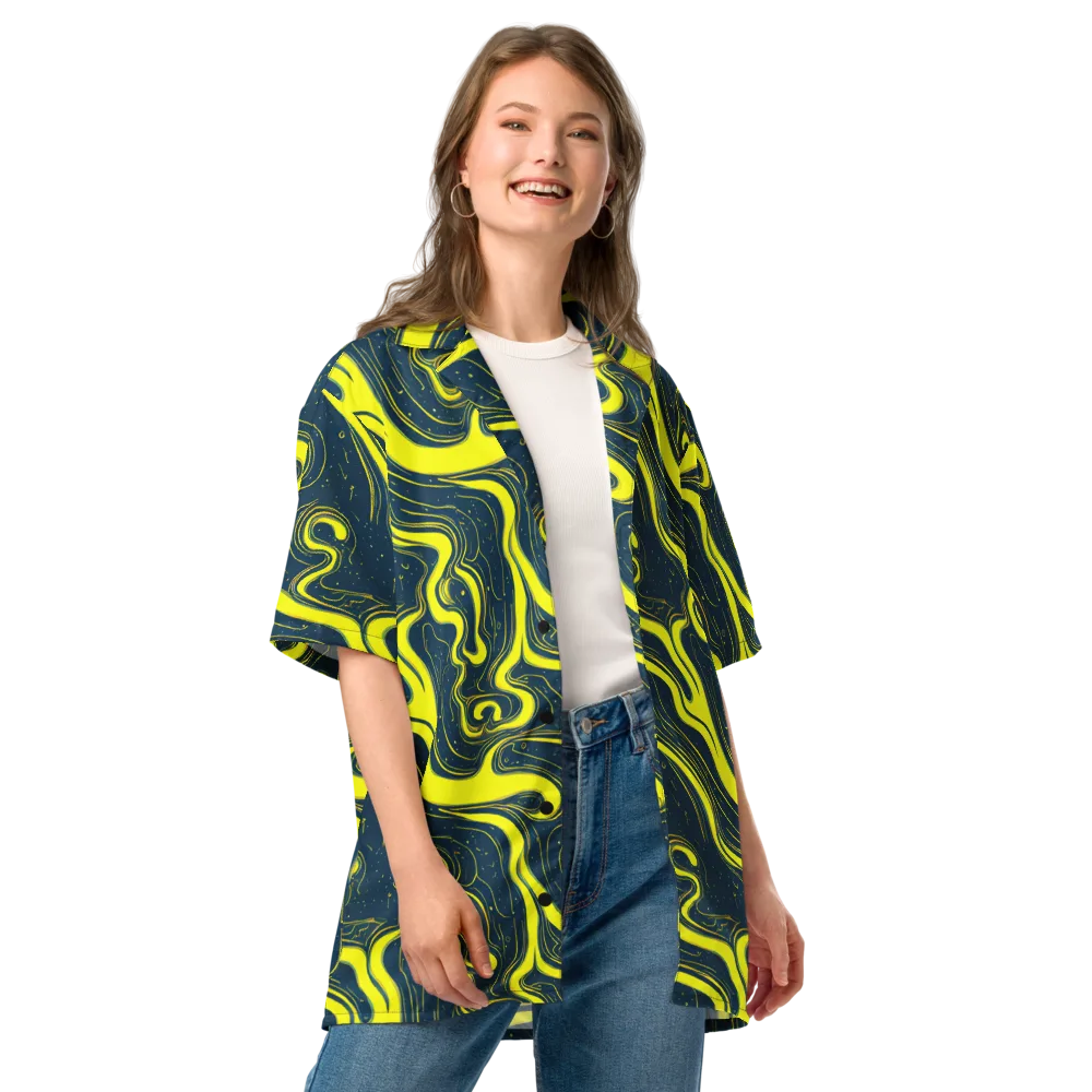 Nightstream on Button Shirt — Front