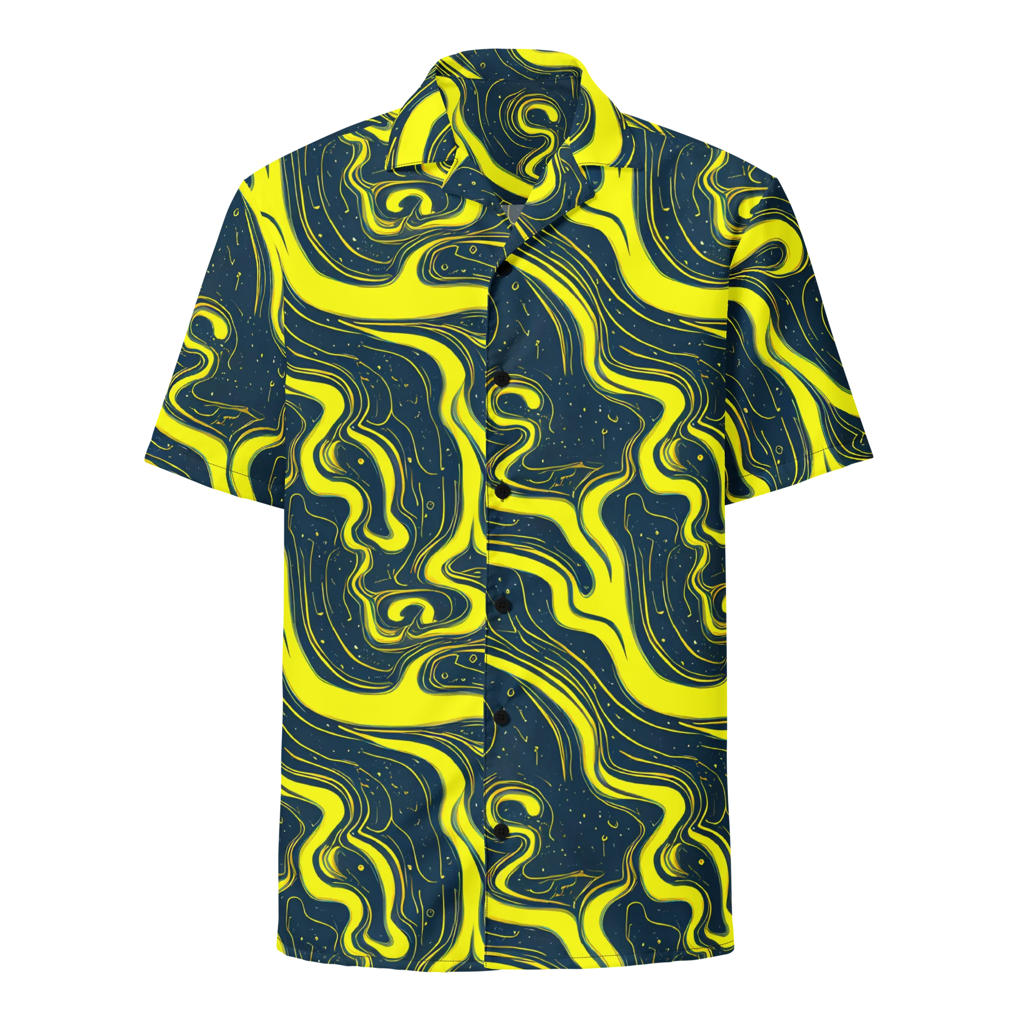Nightstream on Button Shirt — Front